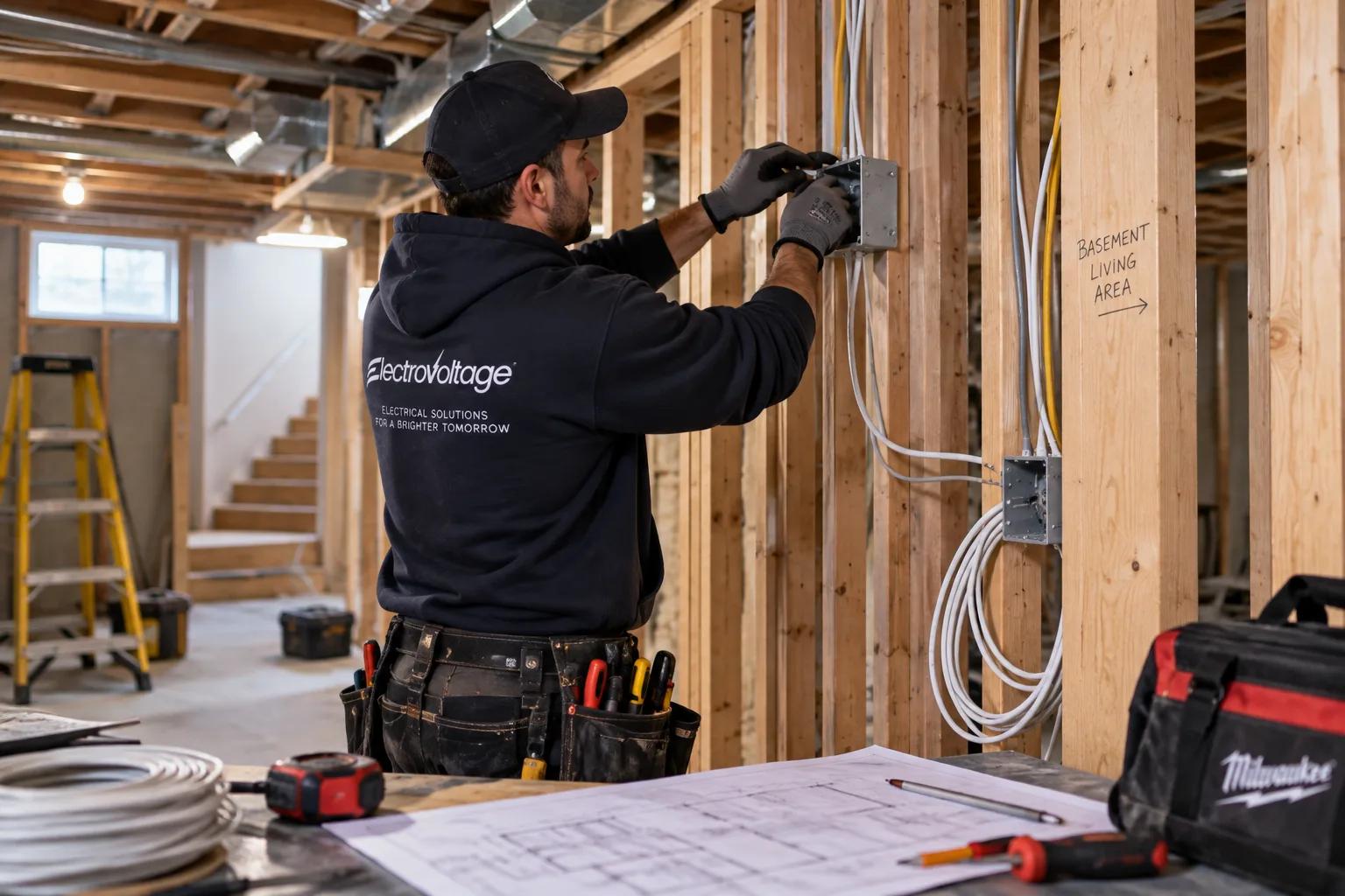 Basement Renovation Electrical: What to Plan Before Drywall Goes Up