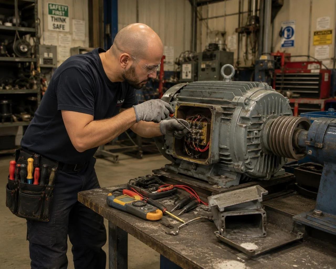 Three-Phase Motor Wiring & Repair