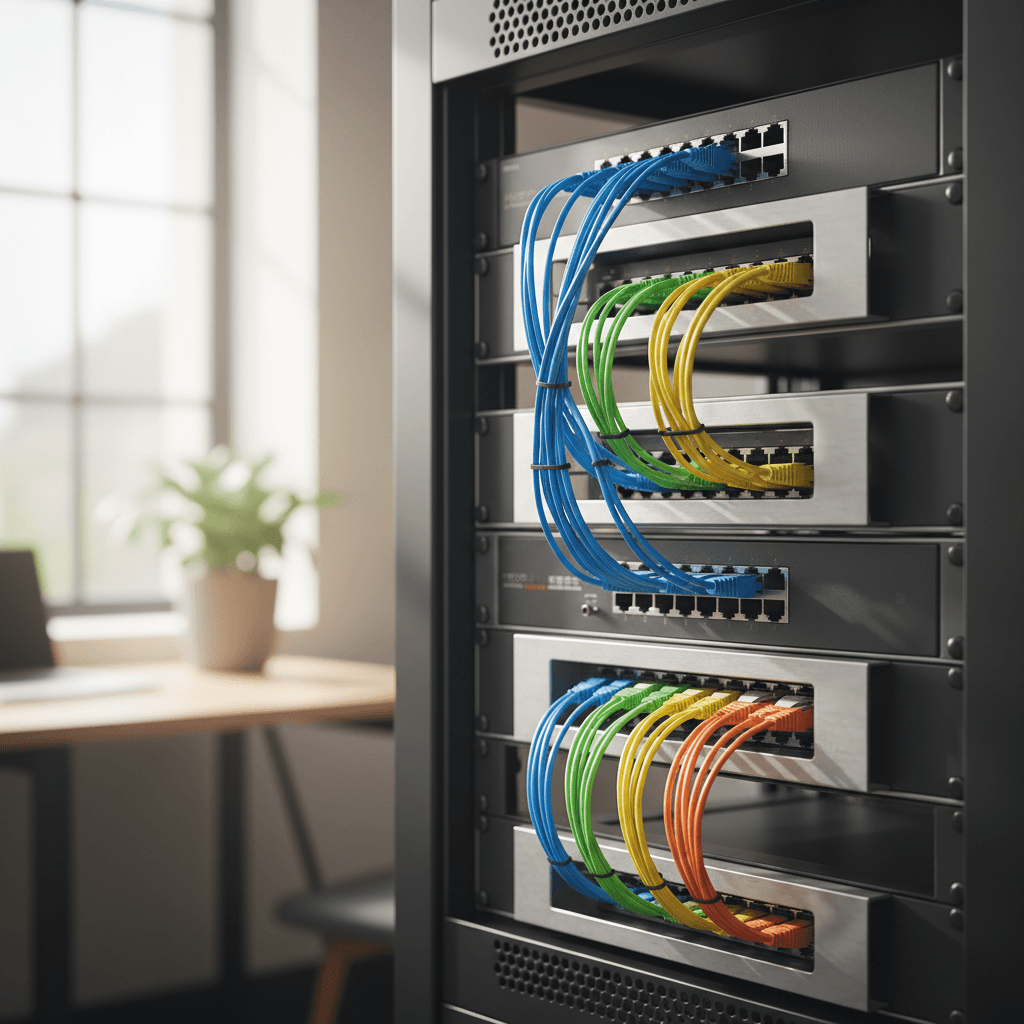 Data cabling installation