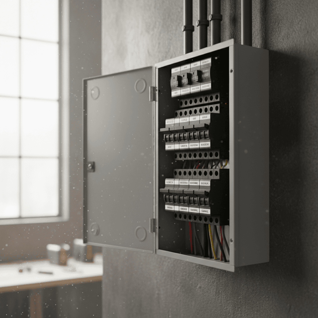 Safer electrical panels