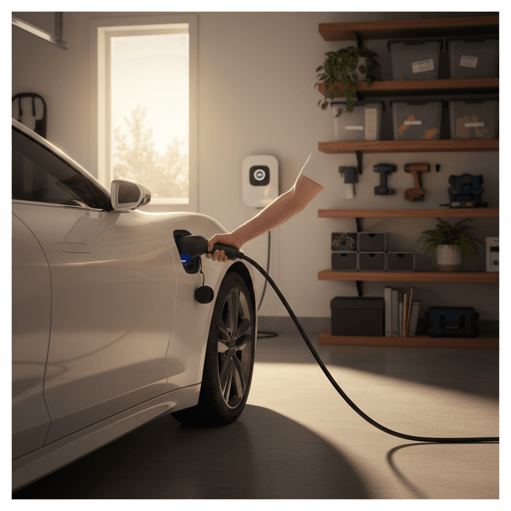 EV charger installation