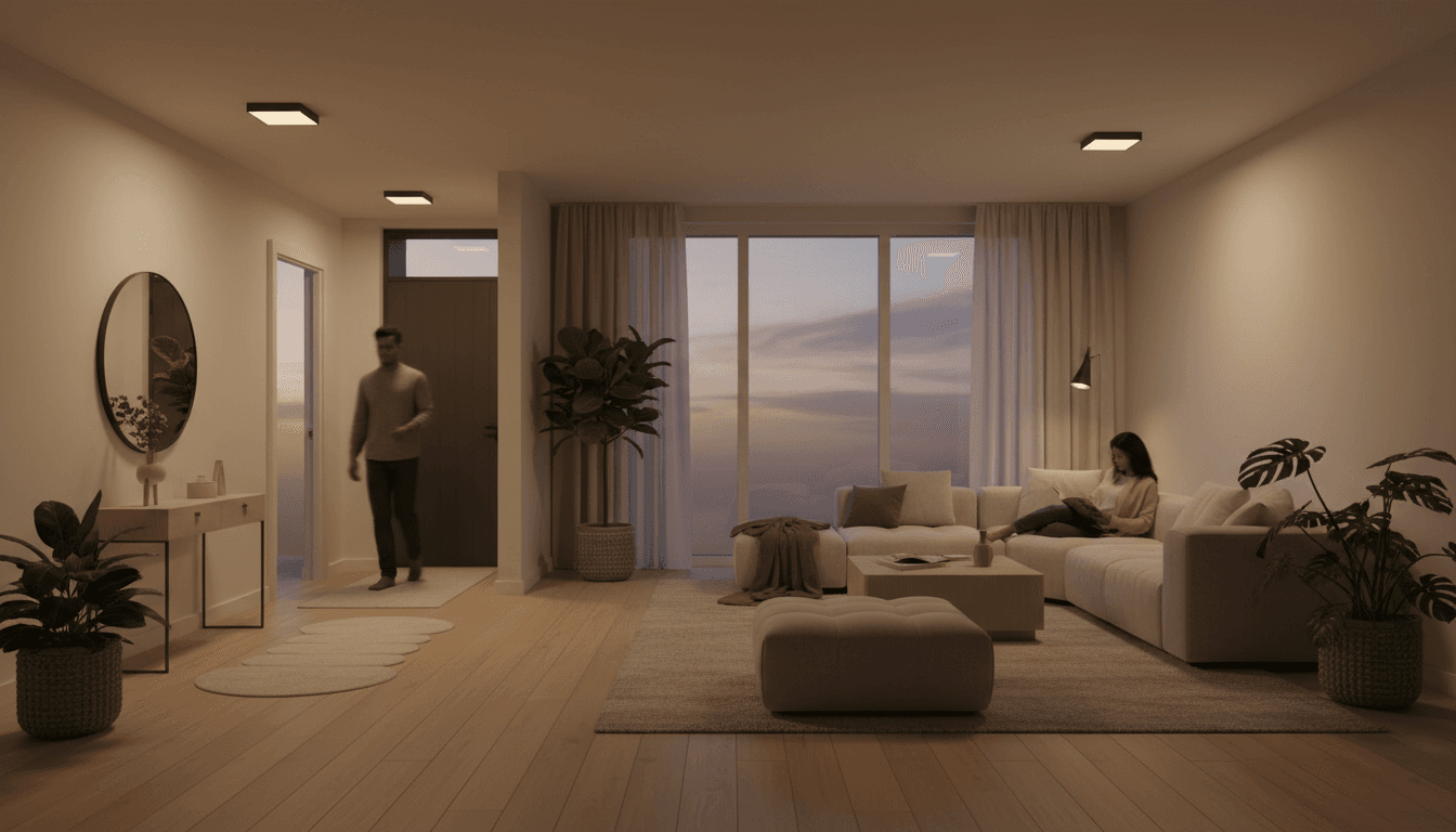 Smart home lighting installation